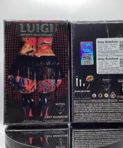 Luigi Grey Rainbow